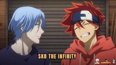 Best Anime One Season Anime Sk8 The Infinity, Best One Season Anime